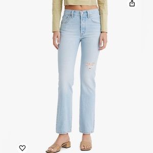 LEVIS 501 150th Anniversary Edition Womens Flora Patch Size 32/30